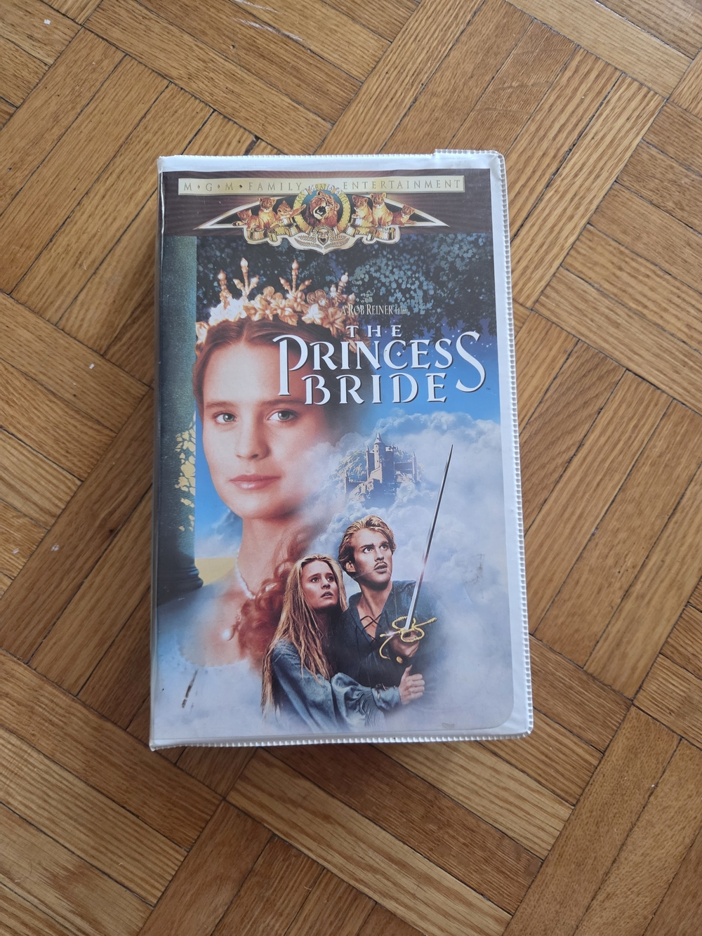 The Princess Bride VHS Movie Case - Blue/White Artwork Cult Classic